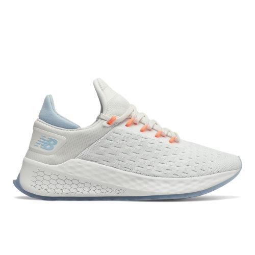 New Balance Fresh Foam Lazr V2 Hypoknit Women's Neutral Cushioned Shoes - Off White/blue/orange (wlzhkls2)