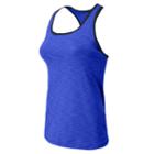 New Balance 4347 Women's Hknb Essential Tank - Uv Blue (wft4347kuvb)