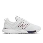 New Balance 247 Sport Kids' Pre-school Lifestyle Shoes - White/red (ka247t3p)