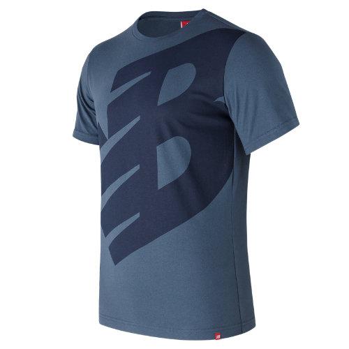 New Balance 73515 Men's Essentials Logo Tee - Navy (mt73515vti)
