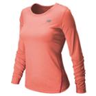 New Balance 5198 Women's Heathered Long Sleeve - Fiji (wft5198fij)