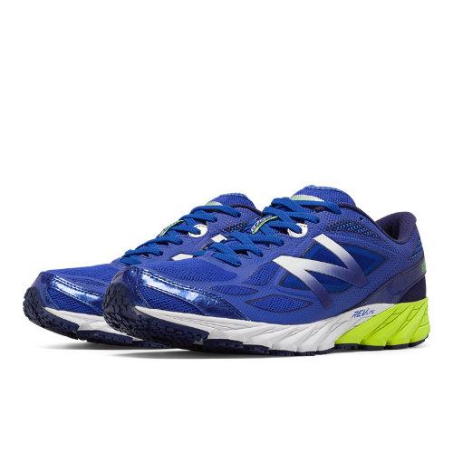 New Balance 870v4 Men's Stability And Motion Control Shoes - Blue, Lime Yellow (m870by4)