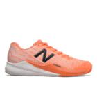 New Balance 996v3 Women's Tennis Shoes - Orange/white (wch996p3)
