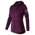 New Balance 73100 Women's Nyc Marathon Nb Heat En Route Jacket - Purple (wj73100vbao)