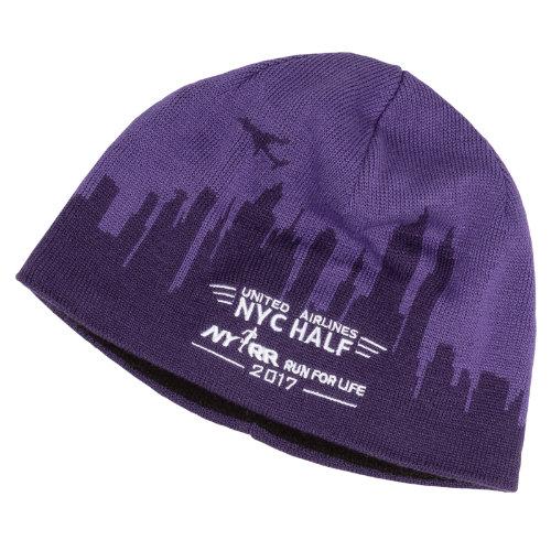 New Balance Men's & Women's United Nyc Half Performance Beanie - Purple (520001)