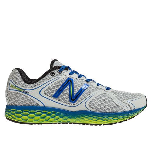 New Balance Fresh Foam 980 Men's Neutral Cushioning Shoes - White, Cobalt Blue, Green Gecko (m980wb)
