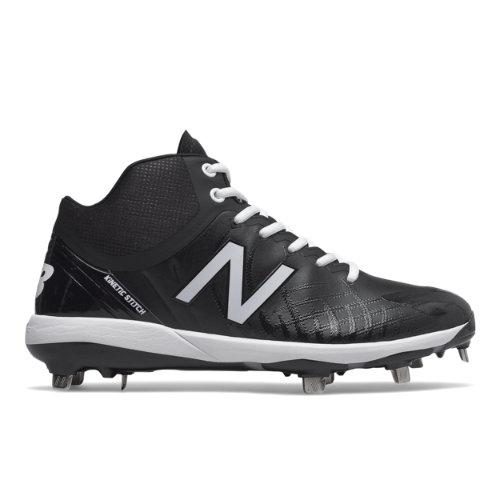 New Balance 4040v5 Mid-cut Metal Men's Cleats And Turf Shoes - Black (m4040bk5)