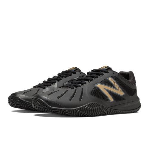 New Balance 60 Men's Tennis Shoes - Black/gold (mc60bg)