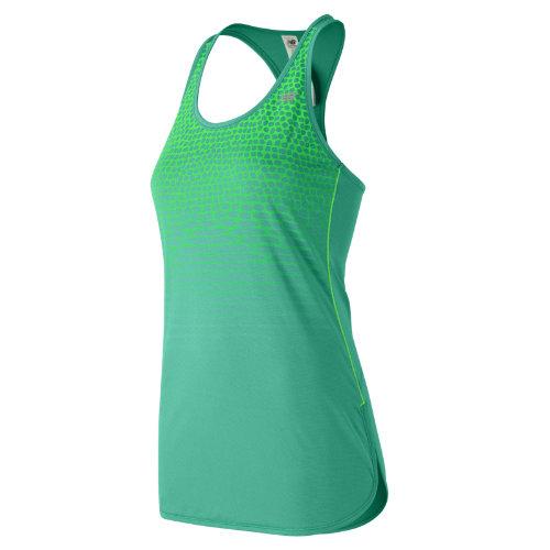 New Balance 53161 Women's Accelerate Tunic Graphic - Green (wt53161ref)