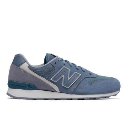 New Balance 696 Winter Seaside Women's Running Classics Shoes - Blue/grey (wl696wsa)
