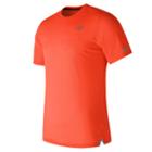 New Balance 71209 Men's D2d Run Short Sleeve - Orange (mt71209ao)