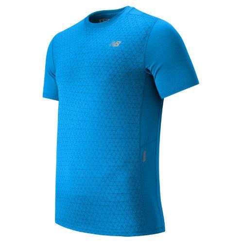 New Balance 53224 Men's Nb Ice Short Sleeve - Bolt (mt53224bop)