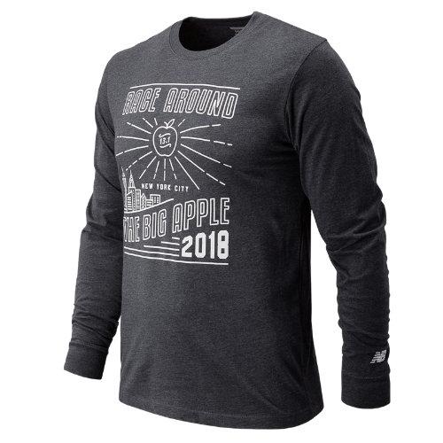 New Balance 81610 Men's Nyc Half Race Big Apple Long Sleeve - (mt81610c)