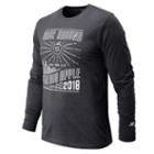 New Balance 81610 Men's Nyc Half Race Big Apple Long Sleeve - (mt81610c)