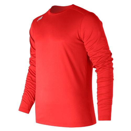 New Balance 501 Men's Ls Tech Baseball Tee - Red (tmmt501tre)