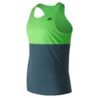 New Balance 71031 Men's Cbk Breathe Tank - Green (mt71031vch)