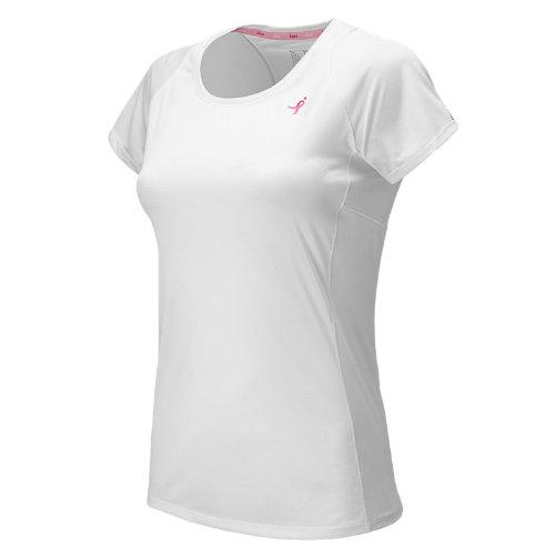 New Balance 4325 Women's Pink Ribbon Accelerate Tee - (rwrt4325)