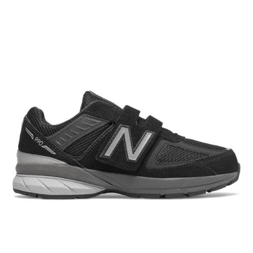 New Balance 990v5 Kids' Pre-school Lifestyle Shoes - Black (pv990bk5)