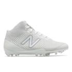 New Balance Burn X Mid-cut Women's Lacrosse Shoes - White (wburnxmw)