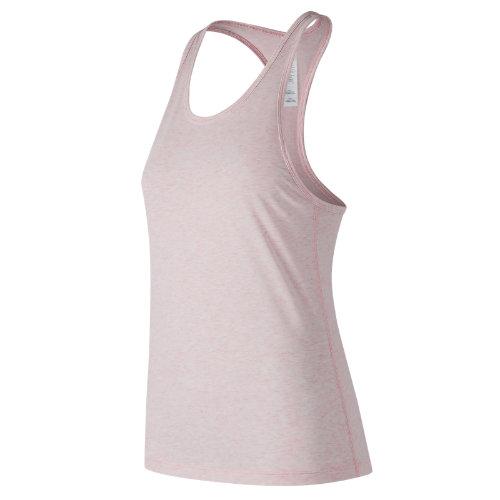 New Balance 73125 Women's Heather Tech Racerback - Pink (wt73125frr)