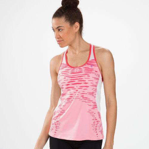 New Balance 4132 Women's Pink Ribbon Tonic Top - Strawberry, Watermelon (rsb4132stc)