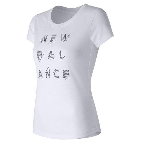 New Balance 71568 Women's Sport Style Tee - White (wt71568wt)