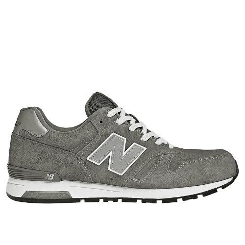565 New Balance Suede Men's Running Classics Shoes - Grey, White (ml565gs)