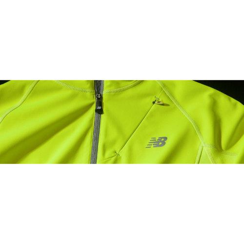 New Balance 4307 Men's Windblocker Jacket - Hi-lite, Silver Mink (mrj4307hil)