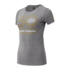 New Balance Women's Nyc Marathon Gold 50 Years Running Graphic Tee