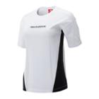 New Balance 93503 Women's Nb Athletics Classic Layering Top - White/black (wt93503wt)