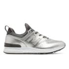 New Balance 574 Sport Women's Sport Style Shoes - Silver (ws574sfg)