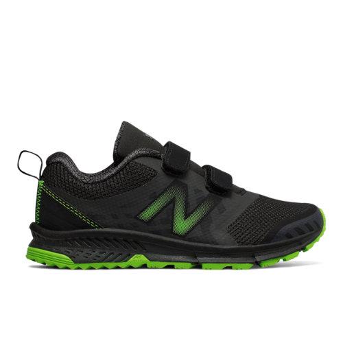 New Balance Fuelcore Nirtel Kids Grade School Running Shoes - Black/green/grey (kentrbay)