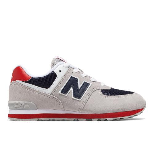 New Balance 574 Kids Grade School Lifestyle Shoes - (gc574v1-30332-b)