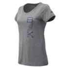 New Balance 71627 Women's Brooklyn Half Run Tee - (wt71627v-ae)