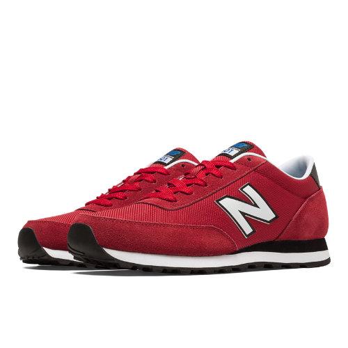 New Balance 501 Ballistic Men's Running Classics Shoes - Red, Black, White (ml501moa)
