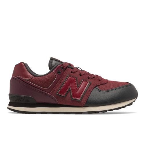 New Balance 574 Backpack Kids Grade School Lifestyle Shoes - Red/black (gc574bb)