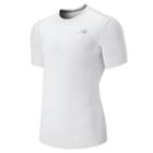 New Balance 53061 Men's Accelerate Short Sleeve - White (mt53061wt)
