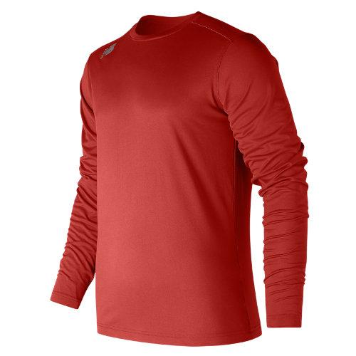 New Balance 501 Men's Ls Tech Baseball Tee - Red (tmmt501sdr)