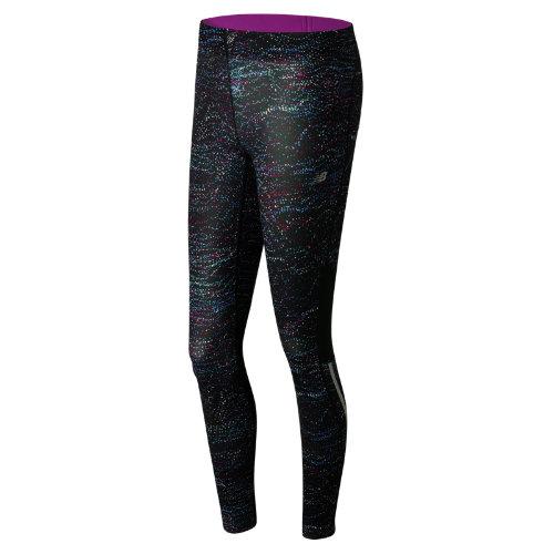 New Balance 63230 Women's Printed Impact Tight - Blue/pink (wp63230mpt)