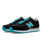 New Balance 501 Women's Lifestyle Shoes - Black, Blue (wl501cbb)