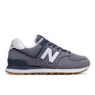 New Balance 574 Gingham Women's 574 Shoes - Blue/white (wl574ska)