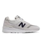 New Balance 997 Suede Men's Made In Usa Shoes - Off White/navy (m997jol)