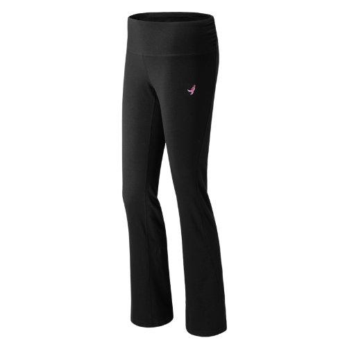 New Balance 3324 Women's Pink Ribbon Shirred Bootcut - Black (rwhp3324bk)