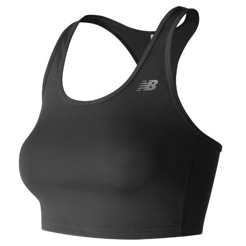 New Balance 71152 Women's Accelerate Crop Top - Black (wt71152bk)
