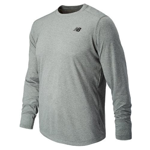 New Balance 53080 Men's Long Sleeve Heather Tech Tee - (mt53080)
