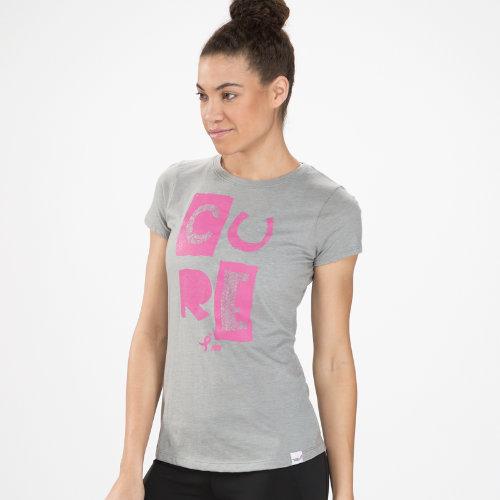 New Balance 4146 Women's Pink Ribbon Cure Tee - (rwgt4146)