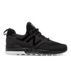 New Balance 574 Sport Kids Grade School Lifestyle Shoes - Black (kfl5745g)