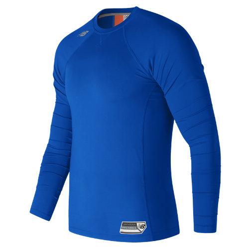 New Balance 701 Men's Ls 3000 Baseball Top - Blue (tmmt701try)