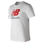 New Balance 91588 Men's Essentials Bridge Tee - White (mt91588wt)