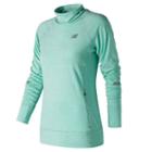 New Balance 83246 Women's Nb Heat Pullover - Blue (wt83246wvh)